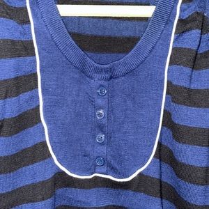Y2K-The Original-Ben Sherman Stripped Sweater Vest